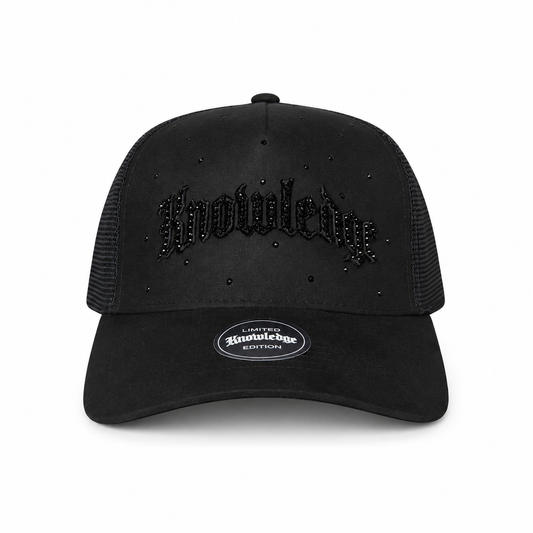 Gorra Knowledge 'All Black'