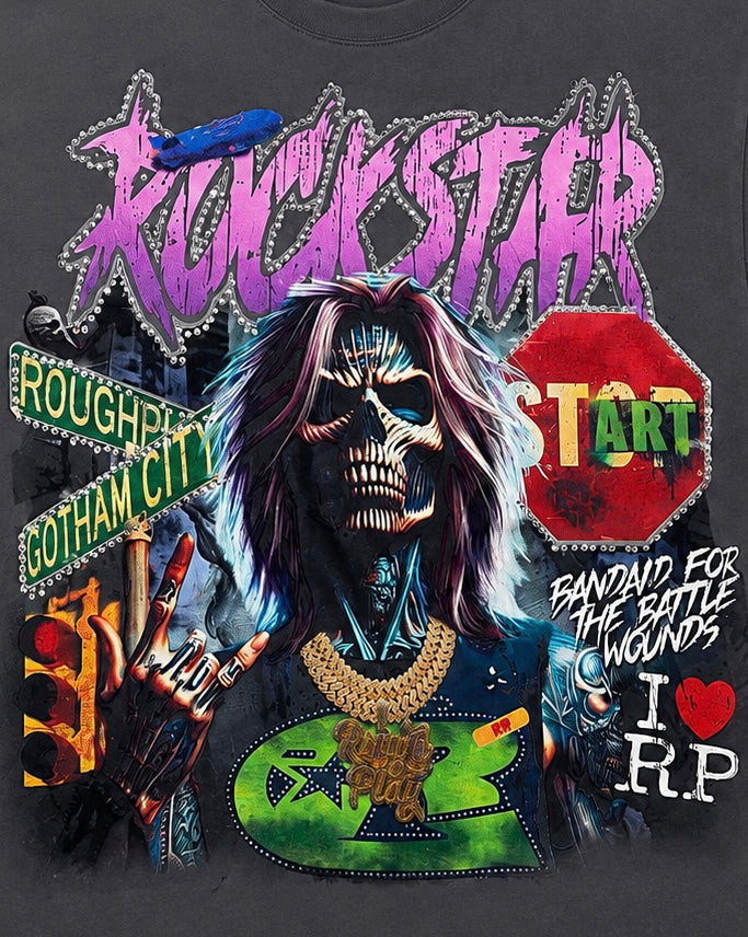 Polera 'Rockstar'.