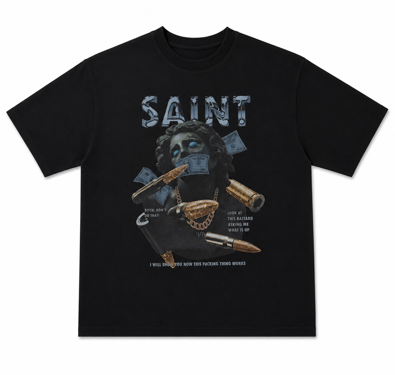 Polera 'Saint Money'