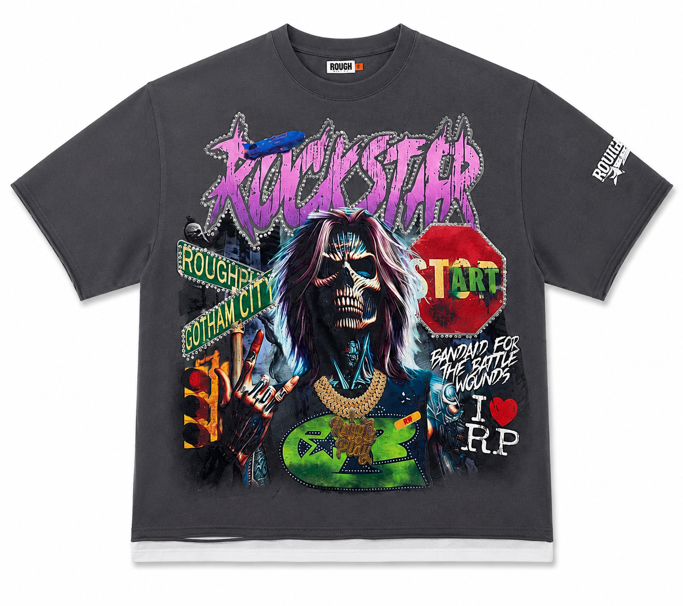 Polera 'Rockstar'.